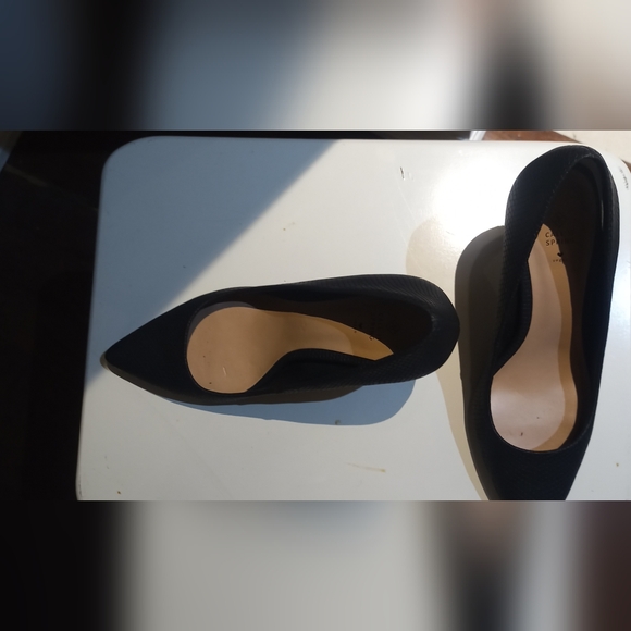 Call It Spring Black Heels - Picture 3 of 4